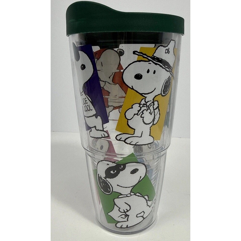 Peanuts Snoopy Double Walled Insulated 20 oz Plastic Tumbler - Tervis (Joe Cool)